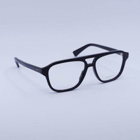🕶️ New Bottega Veneta BV1294O 001 Eyeglasses - Black Frame - Picture 4 of 11